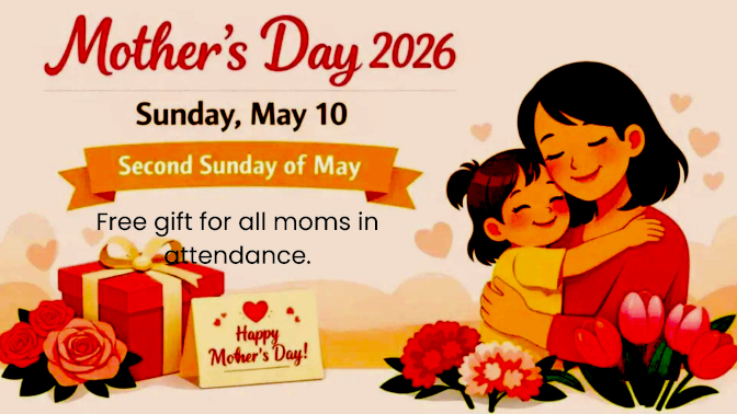 Free Gift For All Moms In Attendance C