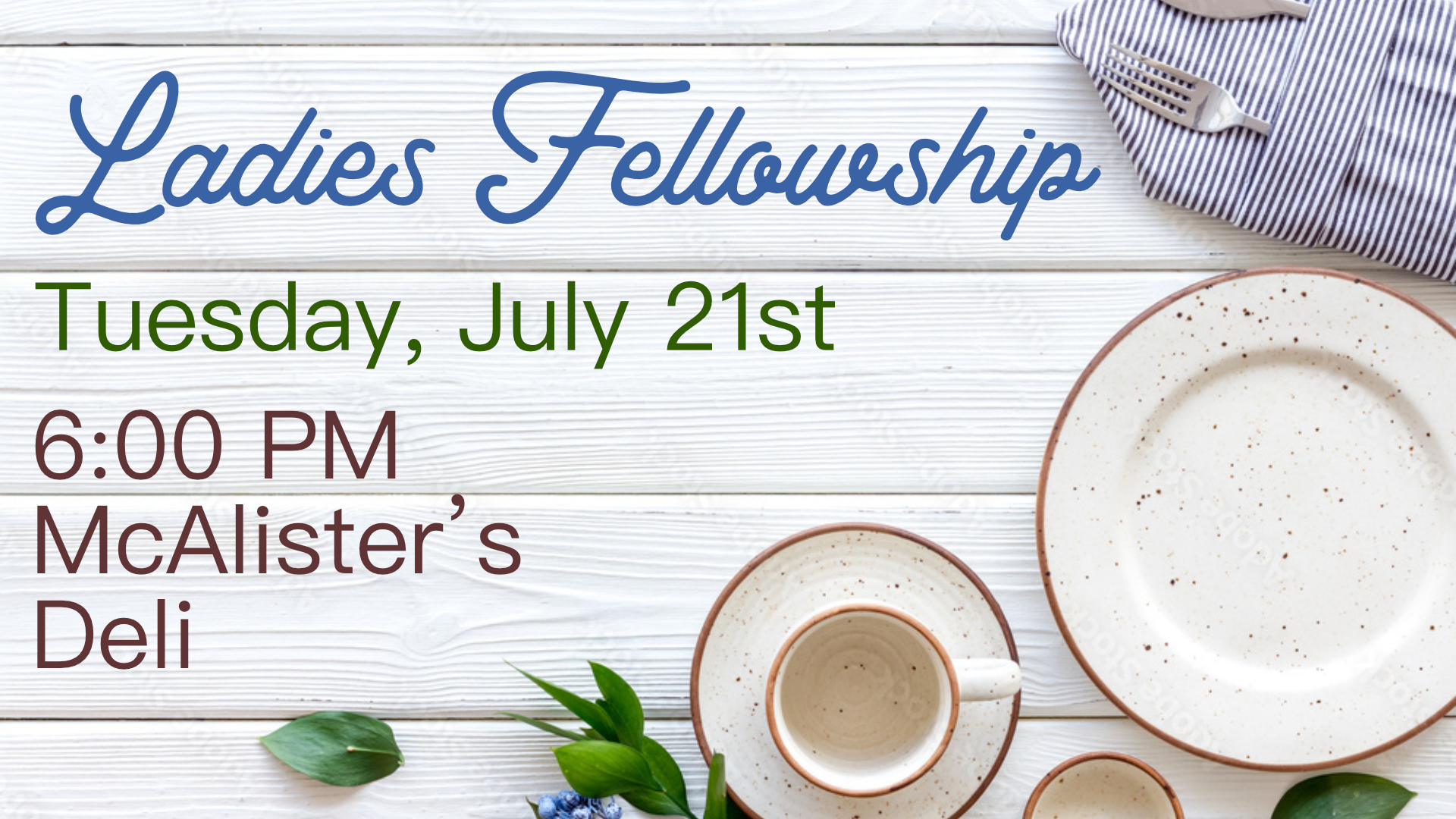 Ladies Fellowship7 21
